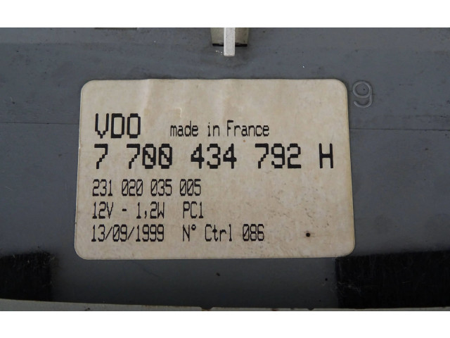 Дисплей 7700434792H Renault Twingo I