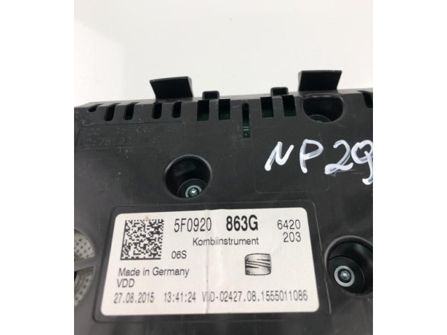 Панель приборов 5F0920863G, NP2953 Volkswagen Caddy