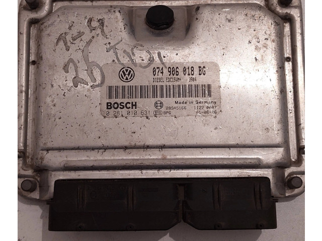 Блок управления двигателя 074906018BG, 28SA5166   Volkswagen Transporter - Caravelle T4