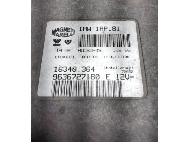 Комплект блоков управления IAW1AP.81, 9636727180   Citroen Saxo