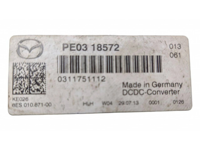 Блок управления PE0318572, 0311751112 Mazda 6