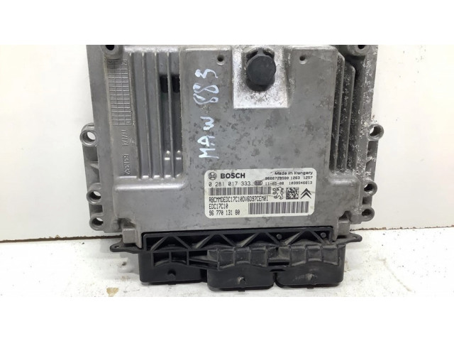 Řídící jednotka 9677013180, 9666729580 Citroen C3 Picasso 2011