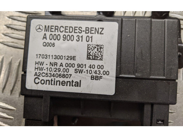 Блок подушек безопасности A0009003101   Mercedes-Benz GLE (W166 - C292)