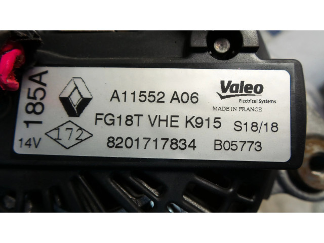 Генератор Dacia Duster II