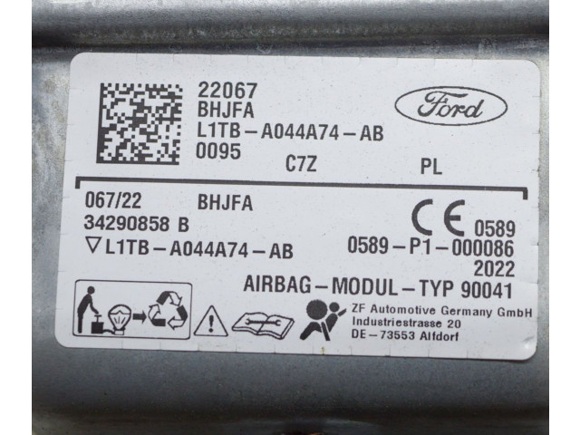 Подушка безопасности пассажира L1TBA044A74AB, 34290858B   Ford Puma