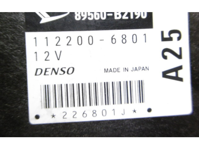 Блок управления двигателем Блок управления 89560-B2190, 89560-B2190   Daihatsu Cuore