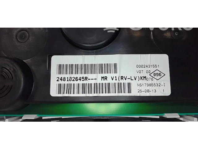 Панель приборов 248102645R Dacia Sandero