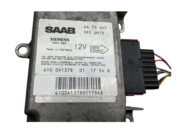 Блок подушек безопасности 4433645 Saab 900