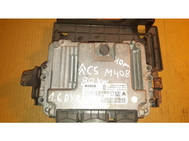 Блок управления двигателя 0281013872, 9653958980 Citroen C8