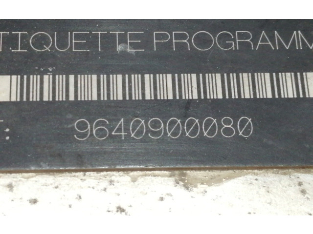 Блок управления двигателя 9639587680   Peugeot 306