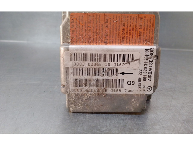 Блок подушек безопасности 0018203126, 00285001222   Mercedes-Benz A W168