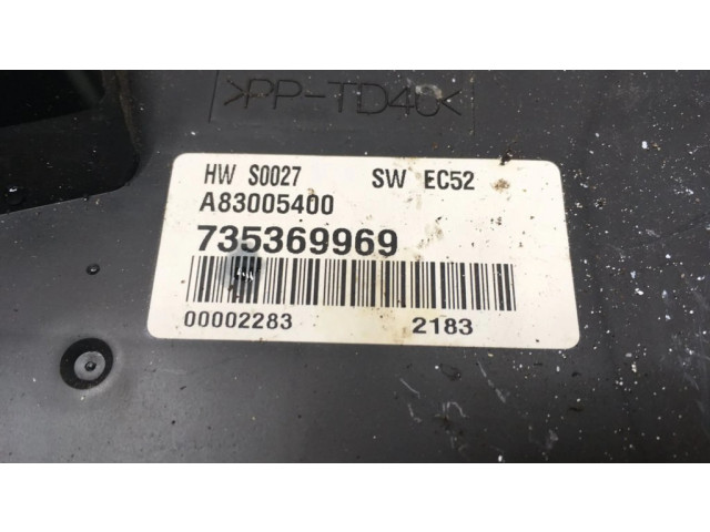 Блок управления климат-контролем A83005400, 735369969 Lancia Ypsilon