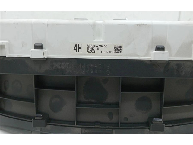 Přístrojová deska Lexus CT 200H 2012 8380076450, 0090059