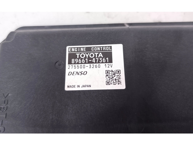 Řídící jednotka 8966147361, 2755003260 Toyota Prius+ (ZVW40) 2013