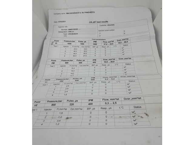 Форсунка 0445110239    Peugeot Expert  9HU (DV6UTED4) 