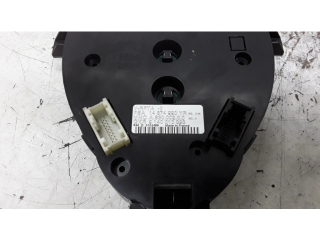 Блок управления климат-контролем 14874990YR Citroen C8