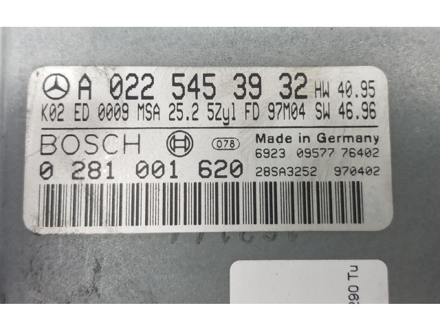 Řídící jednotka A0225453932 Mercedes-Benz E W210 1997