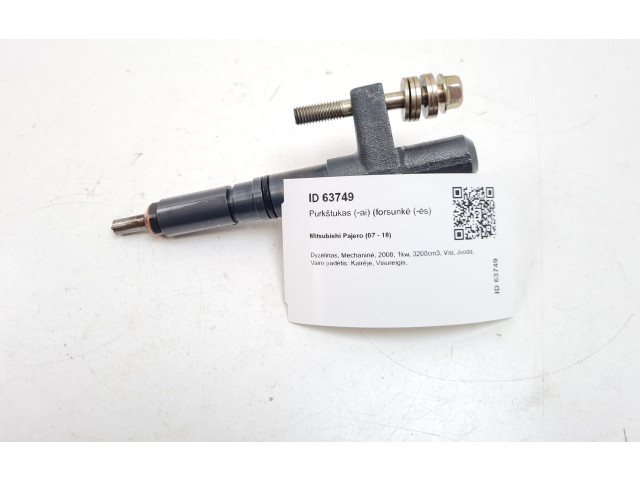 Vstřikovač 484410 Mitsubishi Pajero 4M41