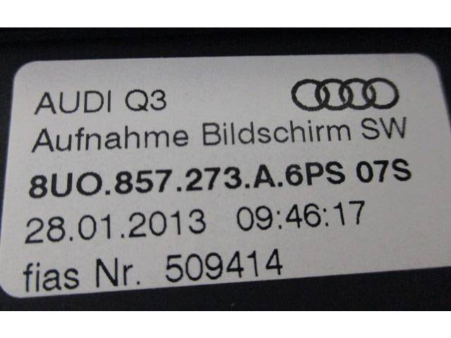 Дисплей 8UO857273A Audi Q3 8U