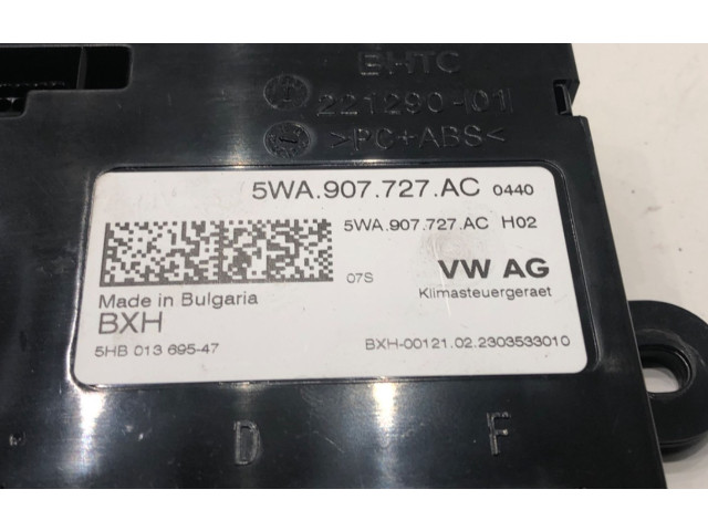 Блок управления 5WA907727AC Skoda Octavia Mk4
