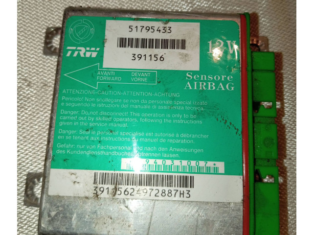 Блок подушек безопасности 51795433, 391156 Fiat Grande Punto