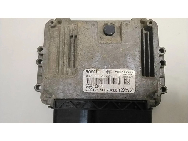 Řídící jednotka 55247014, 0281018720 Fiat Doblo 2013