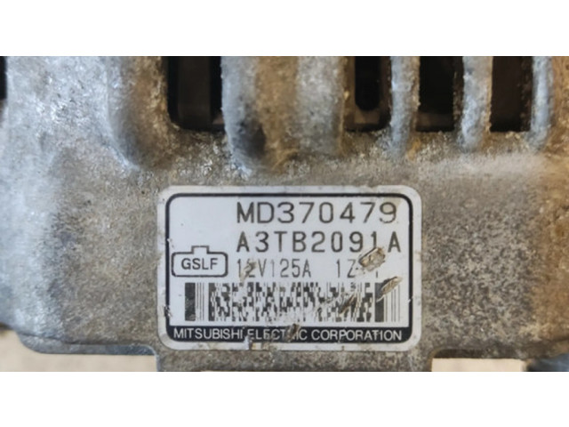 Генератор MD370479, A3TB2091A Mitsubishi Pajero 3.5