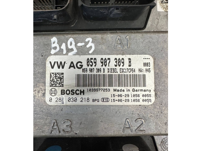 Řídící jednotka 0281030218, 059907309B   Audi Q7 4M 2016