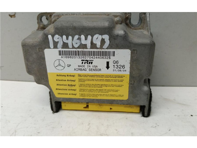 Блок подушек безопасности A1698201326, 0090019   Mercedes-Benz A W169