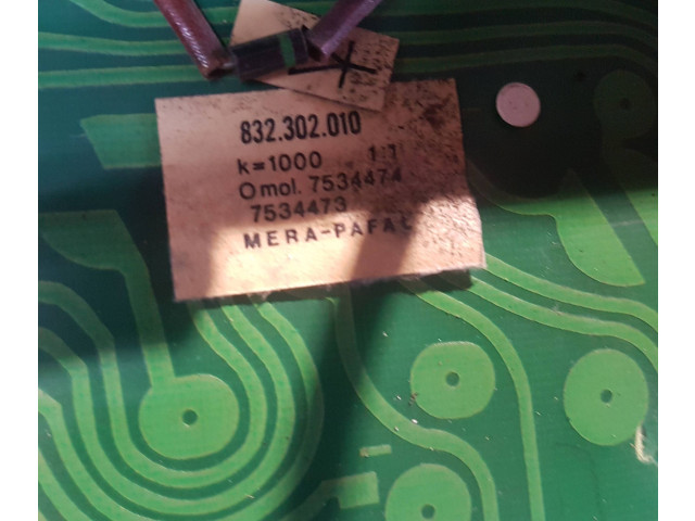 Přístrojová deska  Fiat 126 1981   