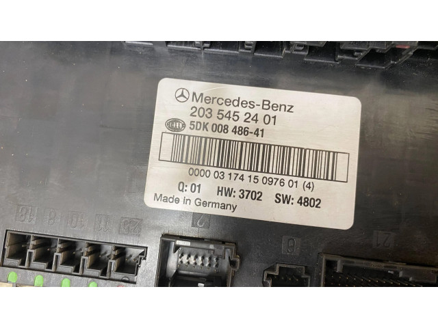 Блок комфорта 2035452401, 5DK00848641   Mercedes-Benz C W203   