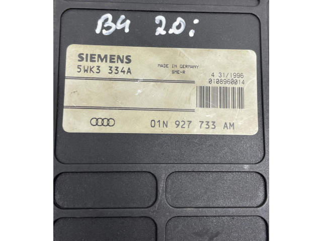 Блок управления коробкой передач 01N927733AM, 5WK3334A   Audi 80 90 S2 B4