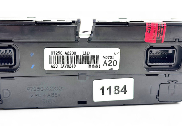 Блок управления климат-контролем 97250A2200, 97250-A2200   KIA Ceed