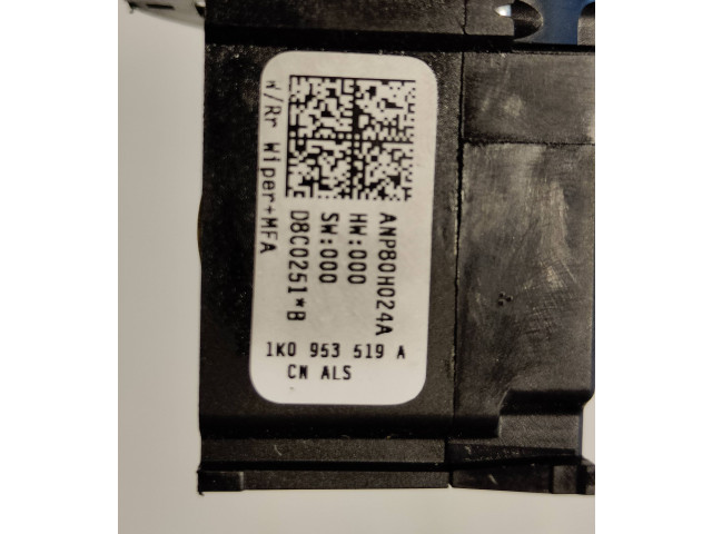 Ручка стеклоочистителей 1K0953519A, 1K0953519A01C Volkswagen Golf Plus