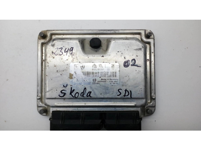 Řídící jednotka 038906013AN Skoda Superb B5 (3U) 2003