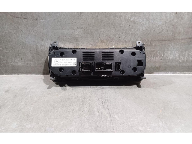 Блок управления климат-контролем A2049000815   Mercedes-Benz CLS C218 X218