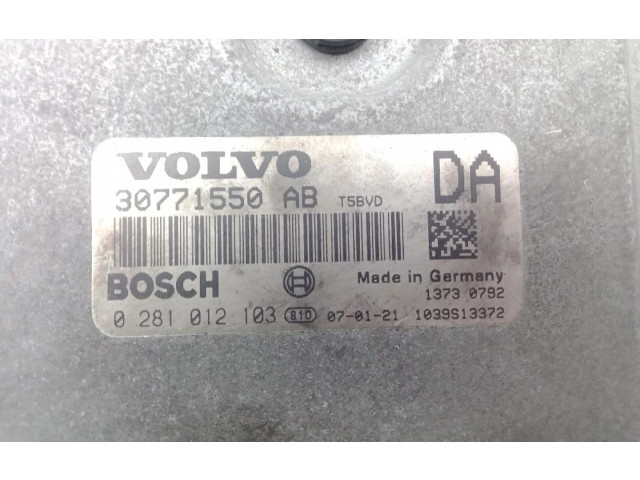 Блок управления 30771550AB, 0281012103 Volvo XC90