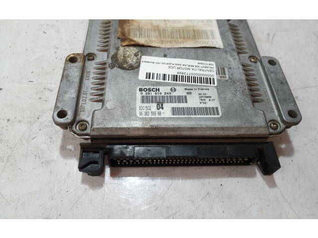 Блок управления двигателя 0281010249, 0281010249 Peugeot 306