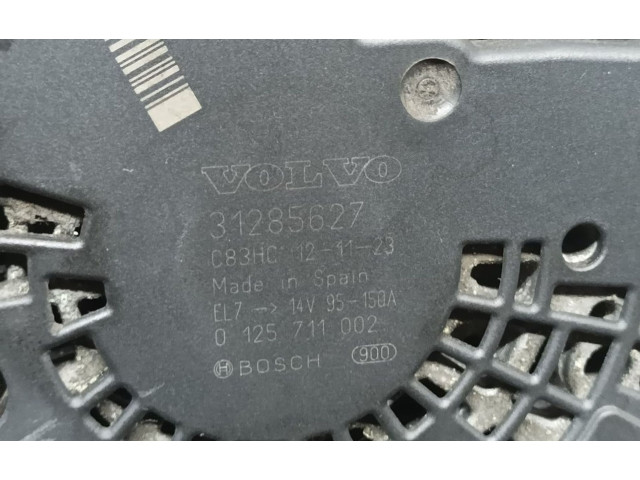 Генератор 31285627, 0125711002 Volvo XC60 2.0
