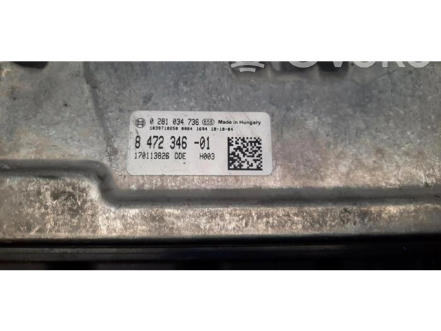 Блок управления двигателя 0281034736 Mini Cooper Countryman F60