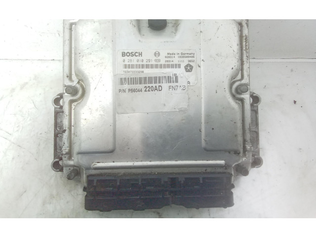 Блок управления двигателя 0281010291, 0281010291 Jeep Cherokee III KJ