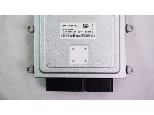 Блок управления двигателя 954412BBN1, A3C0182040001   KIA Ceed