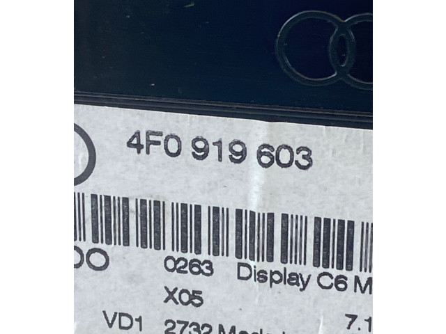 Дисплей    4F0919603   Audi A6 S6 C6 4F