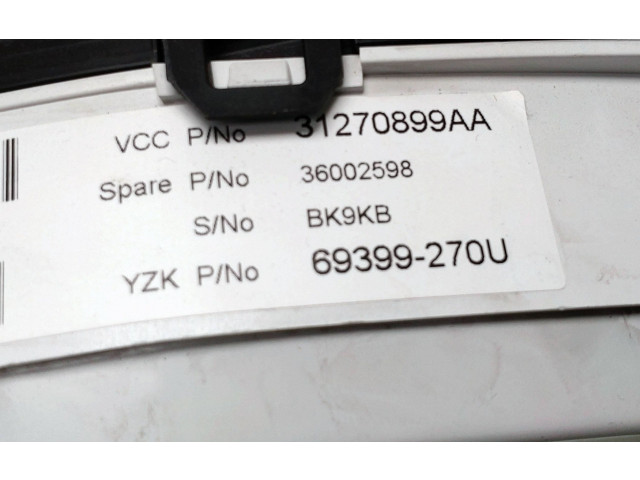 Панель приборов 31270899AA, 36002598   Volvo V70       