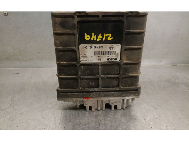 Блок управления двигателя 028906021CQ, 0281001407BOSCH Seat Inca (6k)