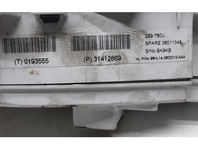 Панель приборов 31412869, P31412869 Volvo S60