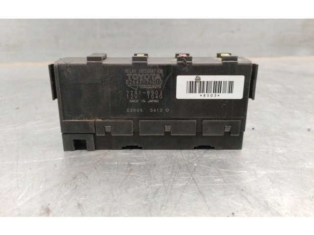 Pojistková skříňka 8264171010, 72818503DENSO Toyota Prius (XW30) 2014