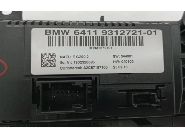 Блок управления климат-контролем 6411931272101   BMW X3 F25