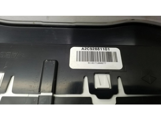 Přístrojová deska Dodge Challenger 2017 P68306143AC, A2C92881101