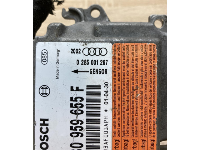 Блок подушек безопасности 4B0959655F, 0285001267 Audi A3 S3 8L